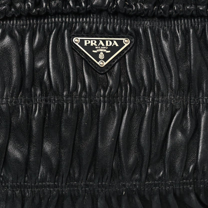 Prada Nappa Gaufre Mini Bag Black 11 of 12