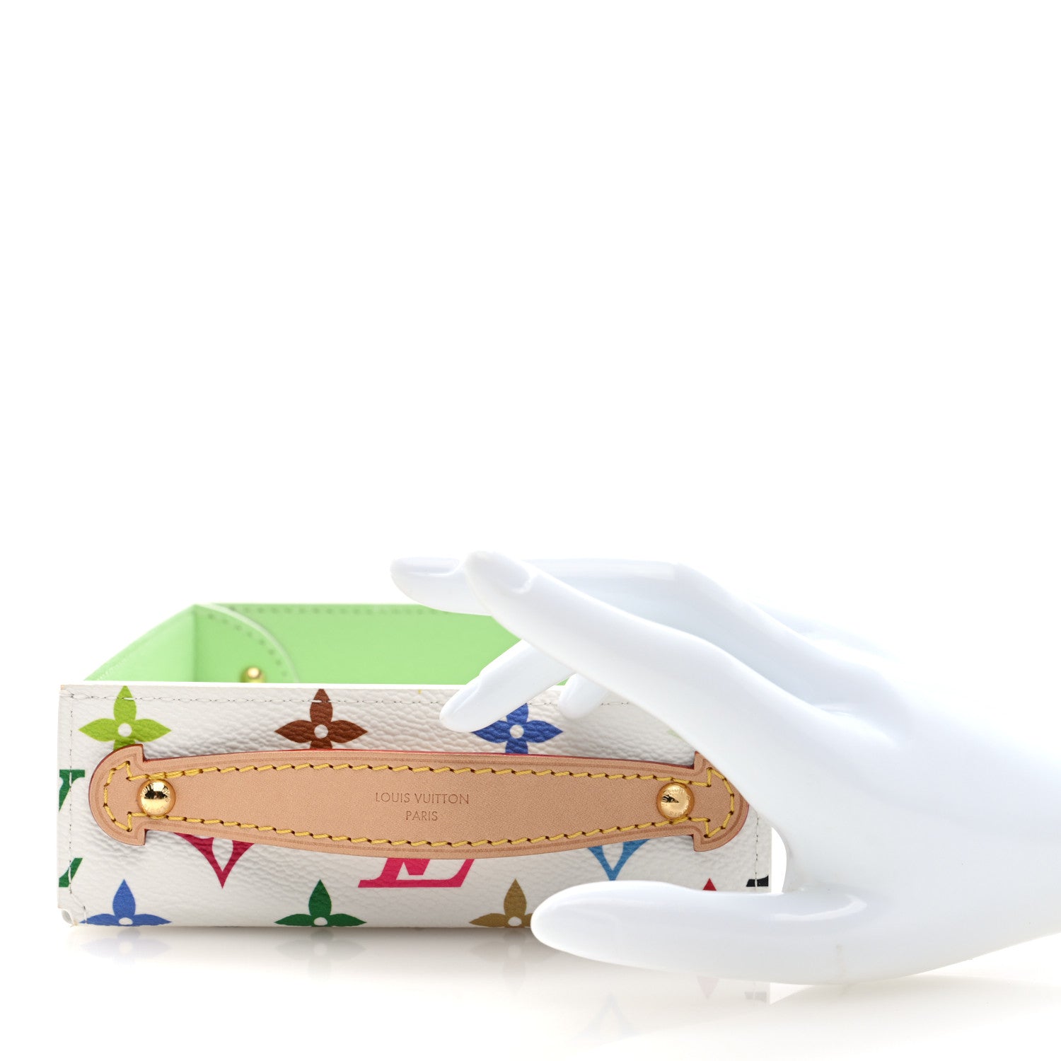 Louis Vuitton LV X TM Monogram Multicolor Georges Desk Tray PM White 2 of 6