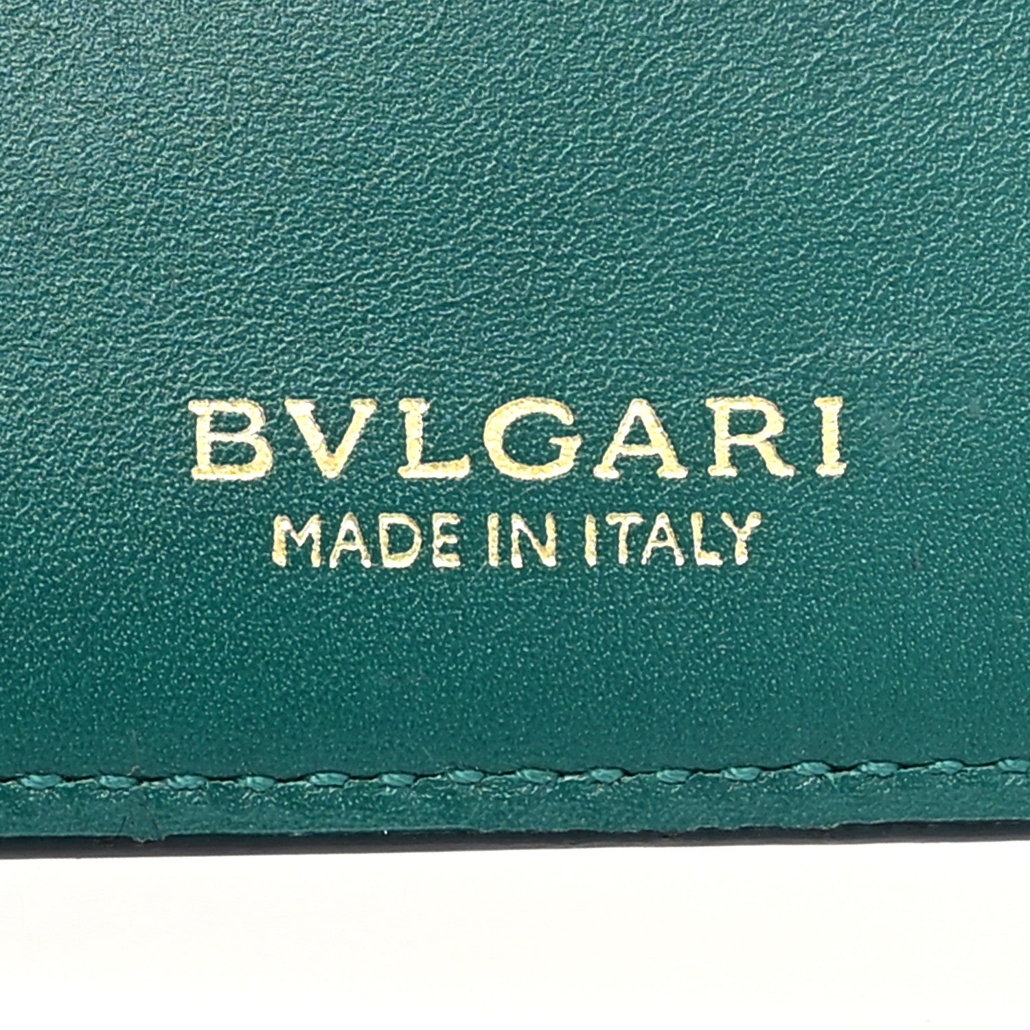 Bulgari Calfskin Serpenti Forever Wallet Black Emerald Green 6 of 11