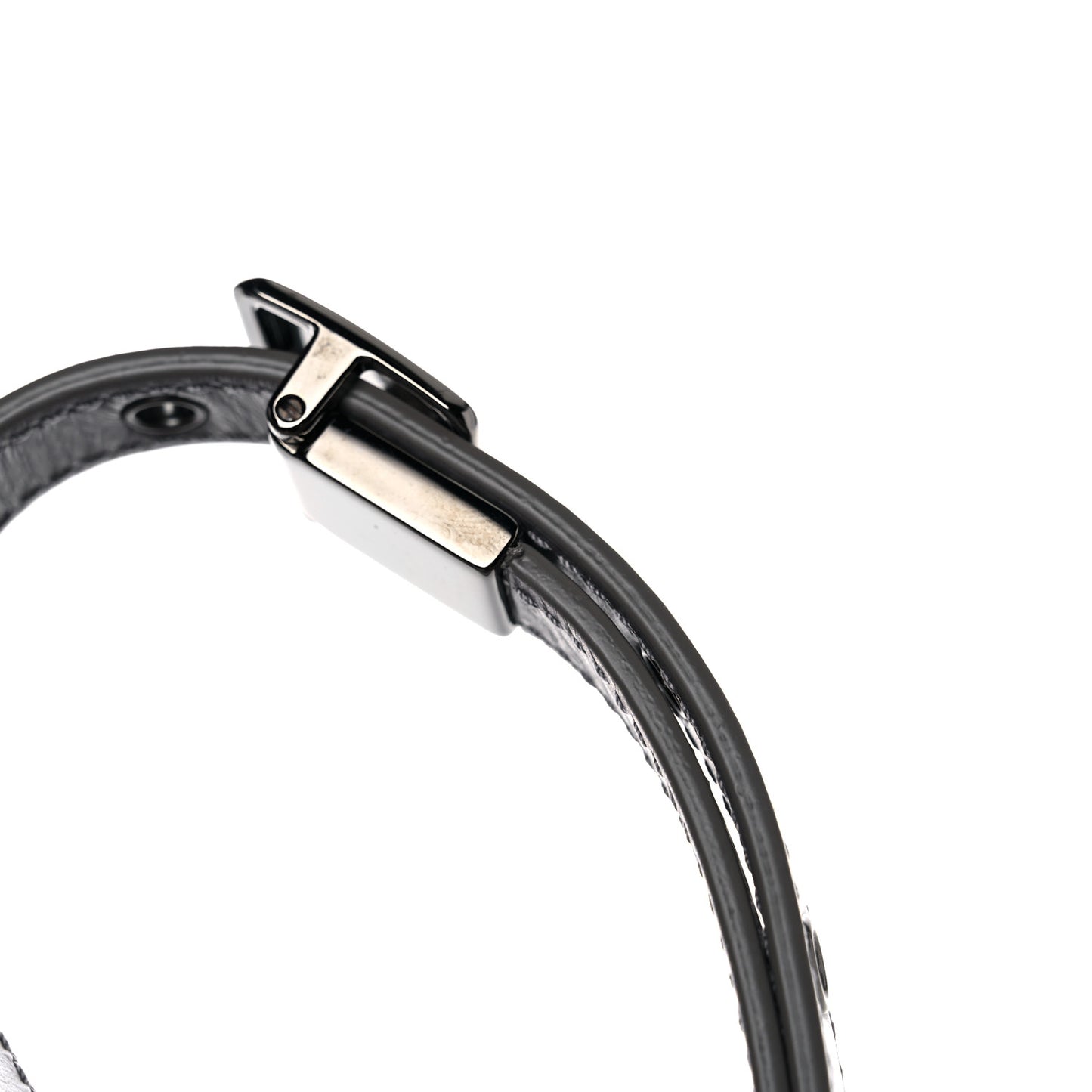 Calfskin Macrocannage Medium Caro Bag Iron Grey