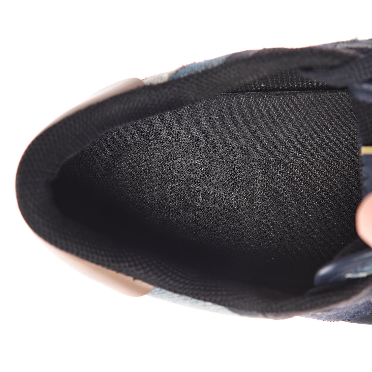 Valentino Garavani Denim Suede Camouflage Mens Rockrunner Sneakers 42 Multicolor 9 of 14