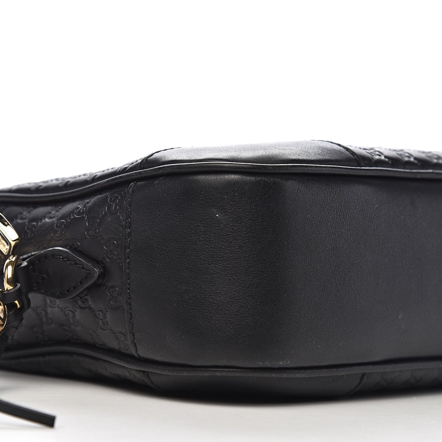 Microguccissima Mini Bree Messenger Bag Black