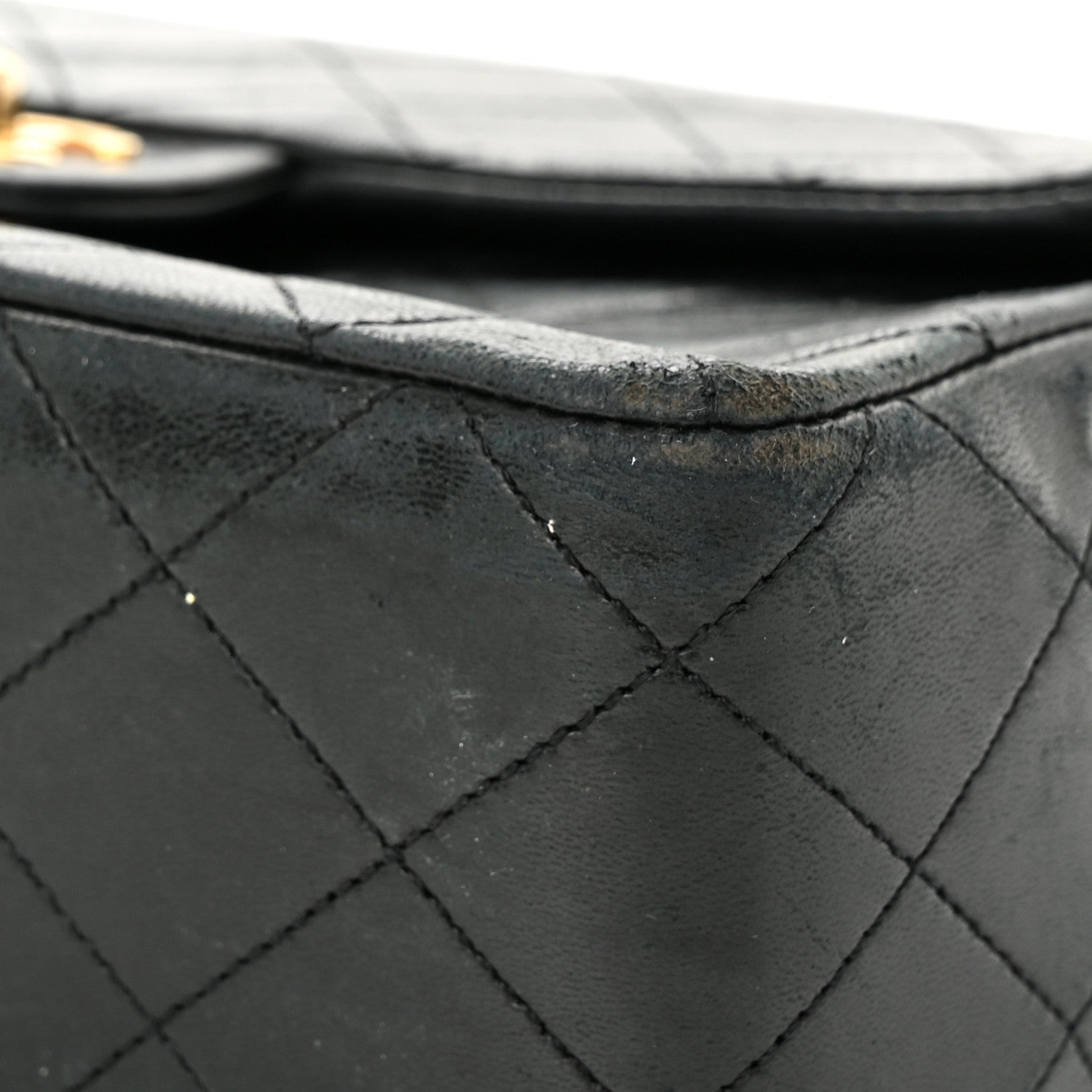 Chanel Lambskin Quilted Small Single Flap Black 10 of 11