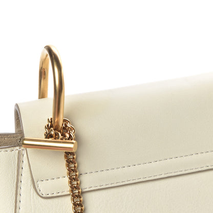 Chloe Calfskin Perforated Mini Drew Shoulder Bag White 12 of 12