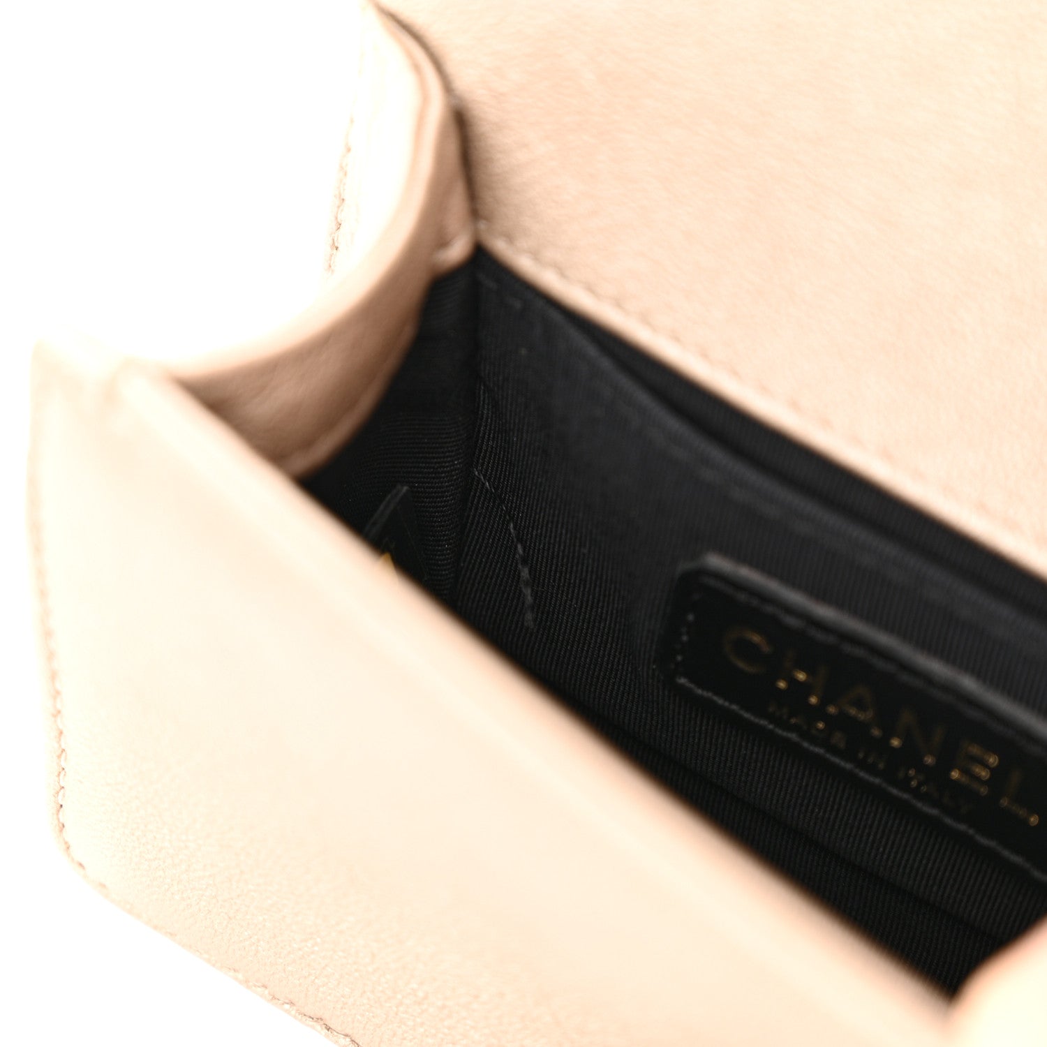 Chanel Metallic Lambskin Mini Scaled Boy Flap Gold 11 of 13