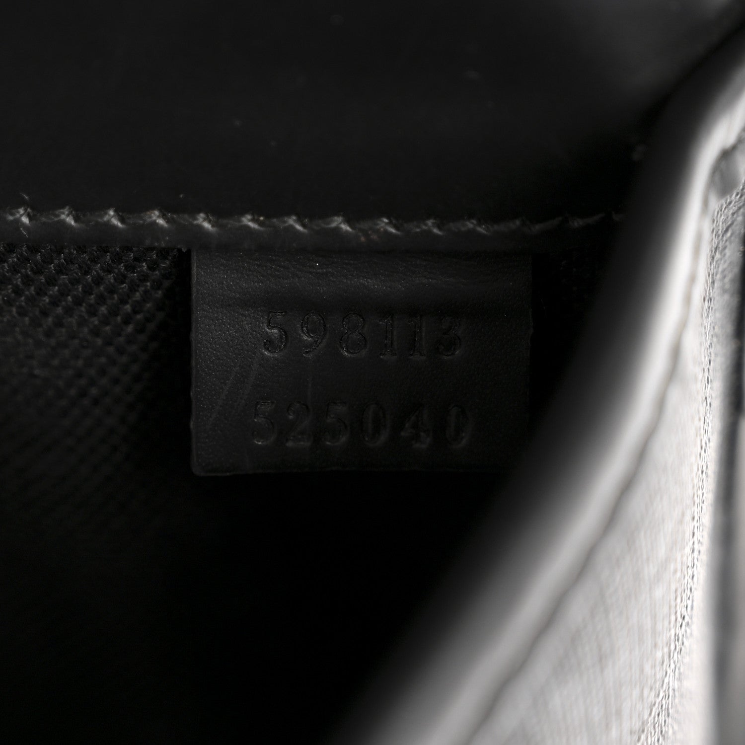 Gucci GG Supreme Monogram Web Slim Belt Bag Black Grey 7 of 12