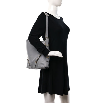 Givenchy Calfskin Medium Voyou Bag Light Grey 2 of 10
