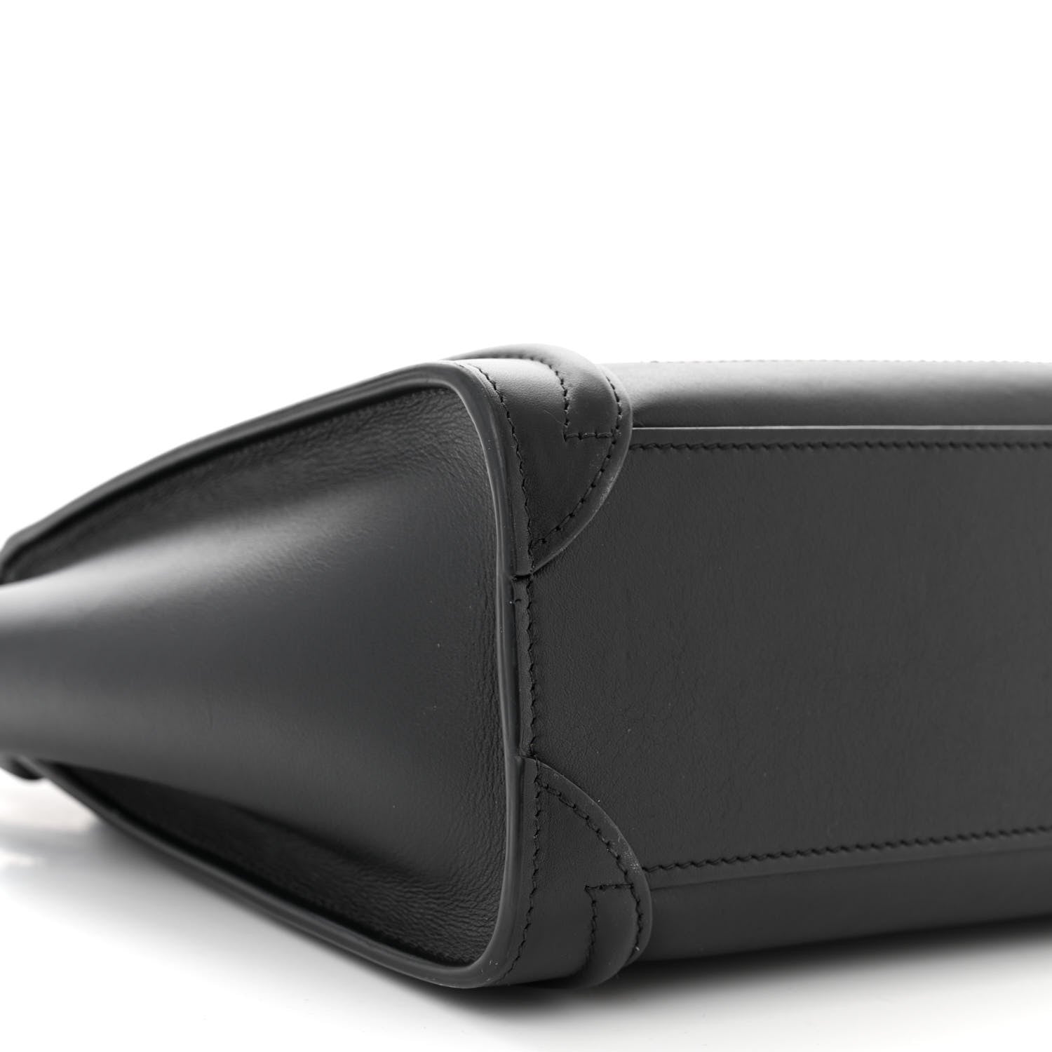 Celine Smooth Calfskin Nano Luggage Black 9 of 11