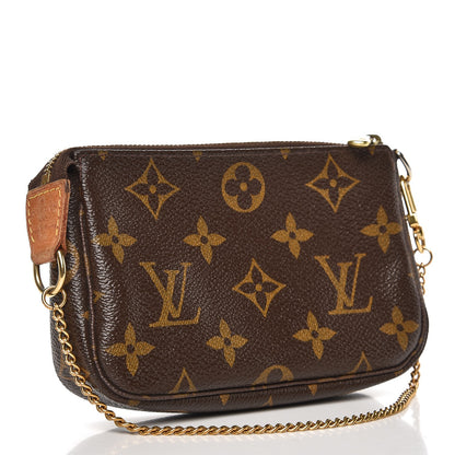 Louis Vuitton Monogram Complice Trunks and Bags Mini Pochette Accessories Beige 3 of 8