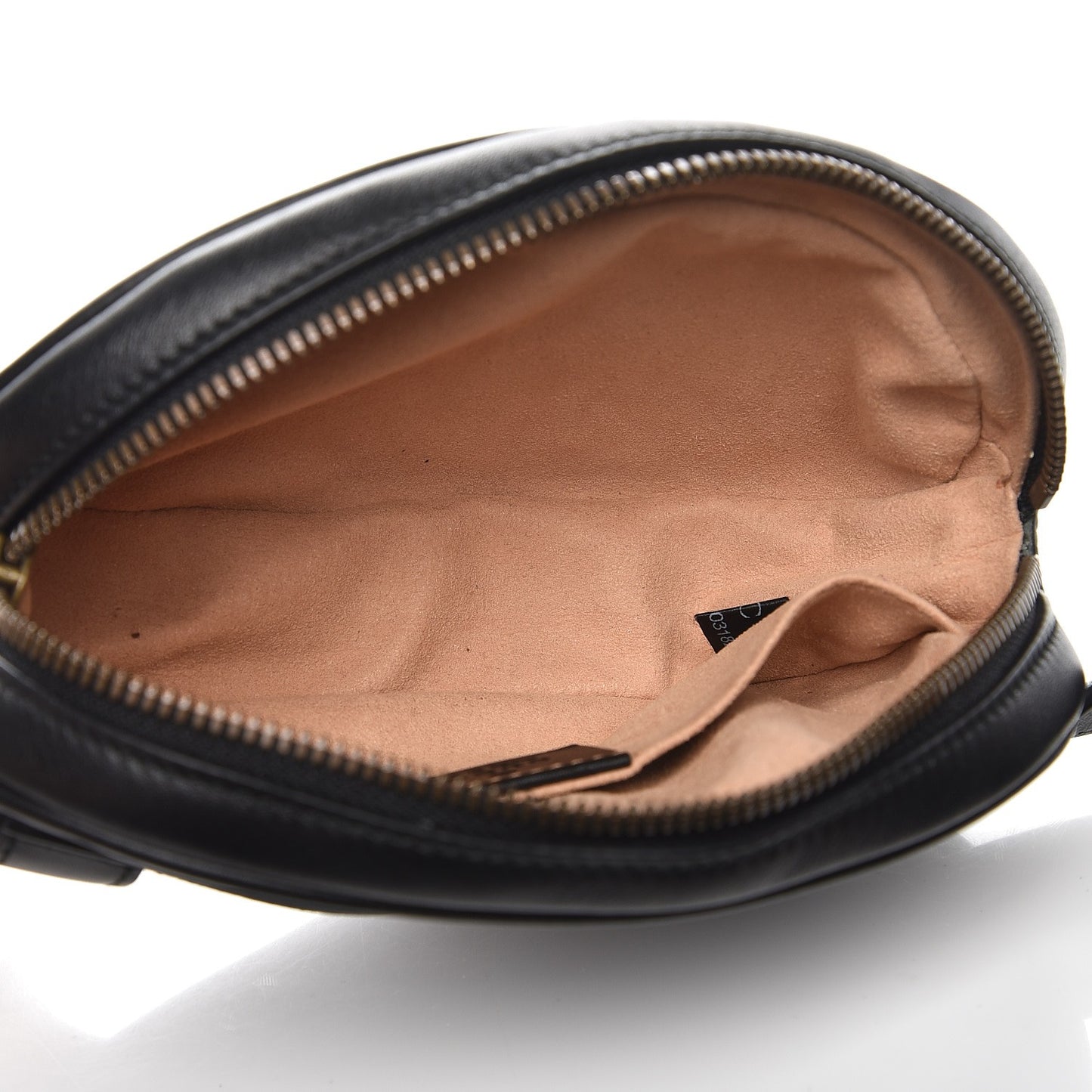 Calfskin Matelasse GG Marmont Belt Bag 75 30 Black
