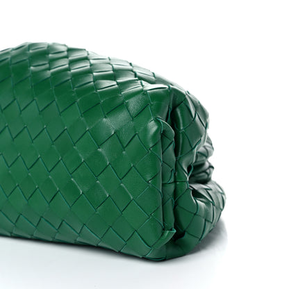 Bottega Veneta Nappa Maxi Intrecciato The Pouch Oversized Clutch Racing Green 8 of 8