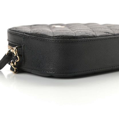 Chanel Caviar Quilted Vanity With Chain Black 6 of 11