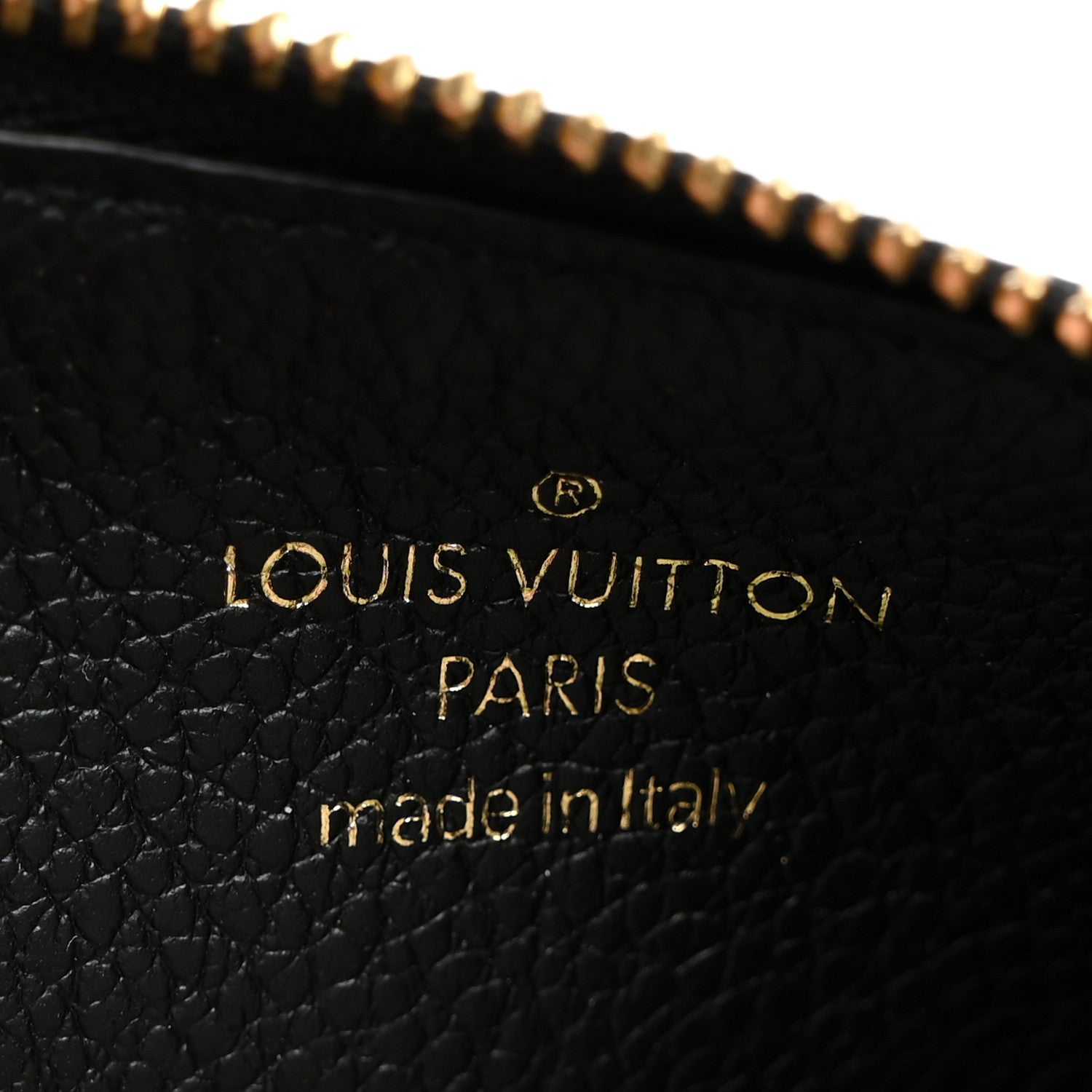 Louis Vuitton Empreinte Zipper Card Holder Black 6 of 7
