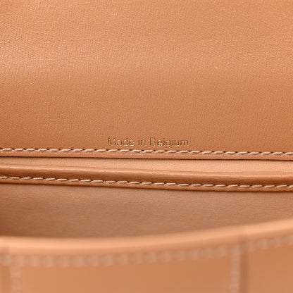 Delvaux Grained Calfskin Mini Brillant Satchel Nude 7 of 13