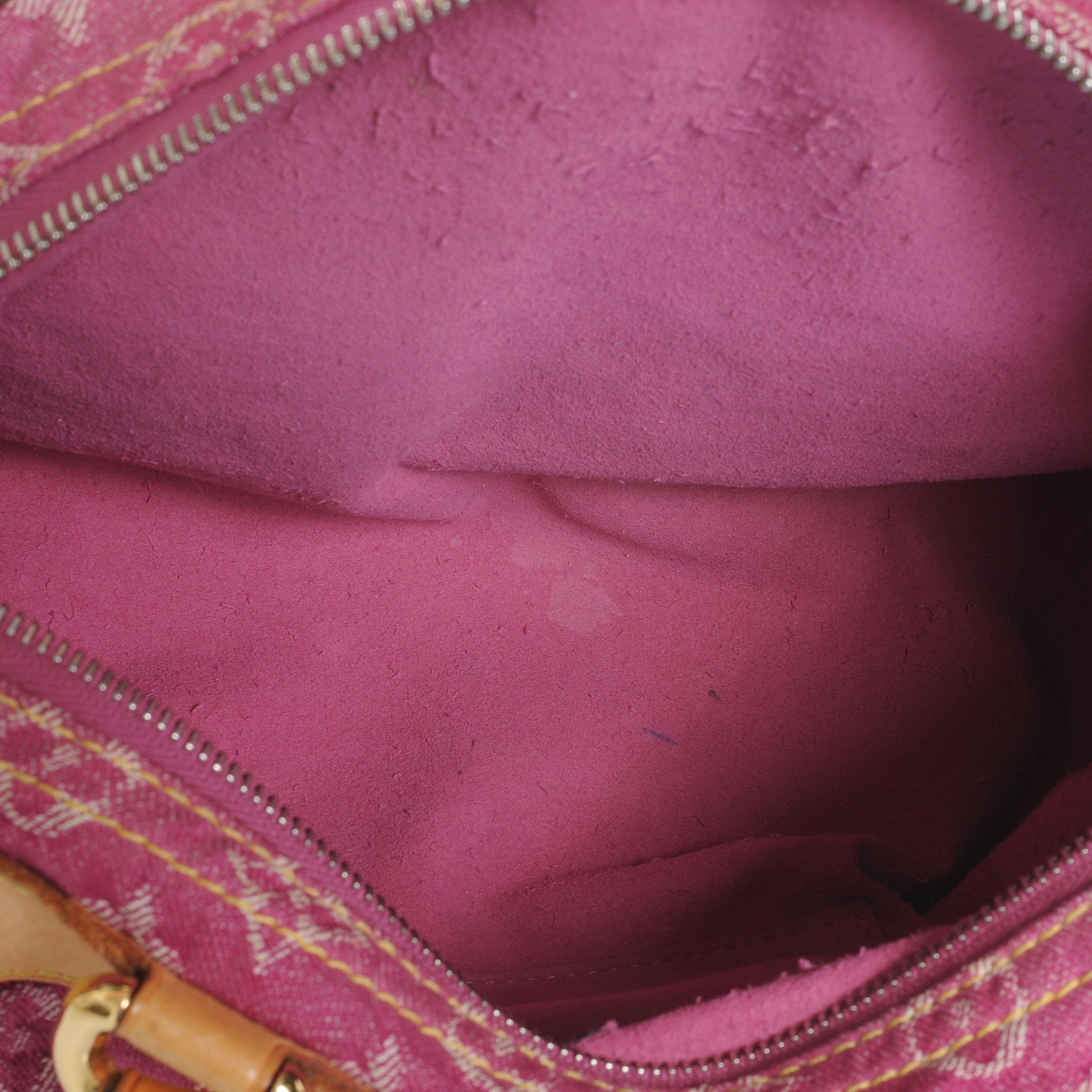 Louis Vuitton Monogram Denim Neo Speedy Fuchsia 7 of 8
