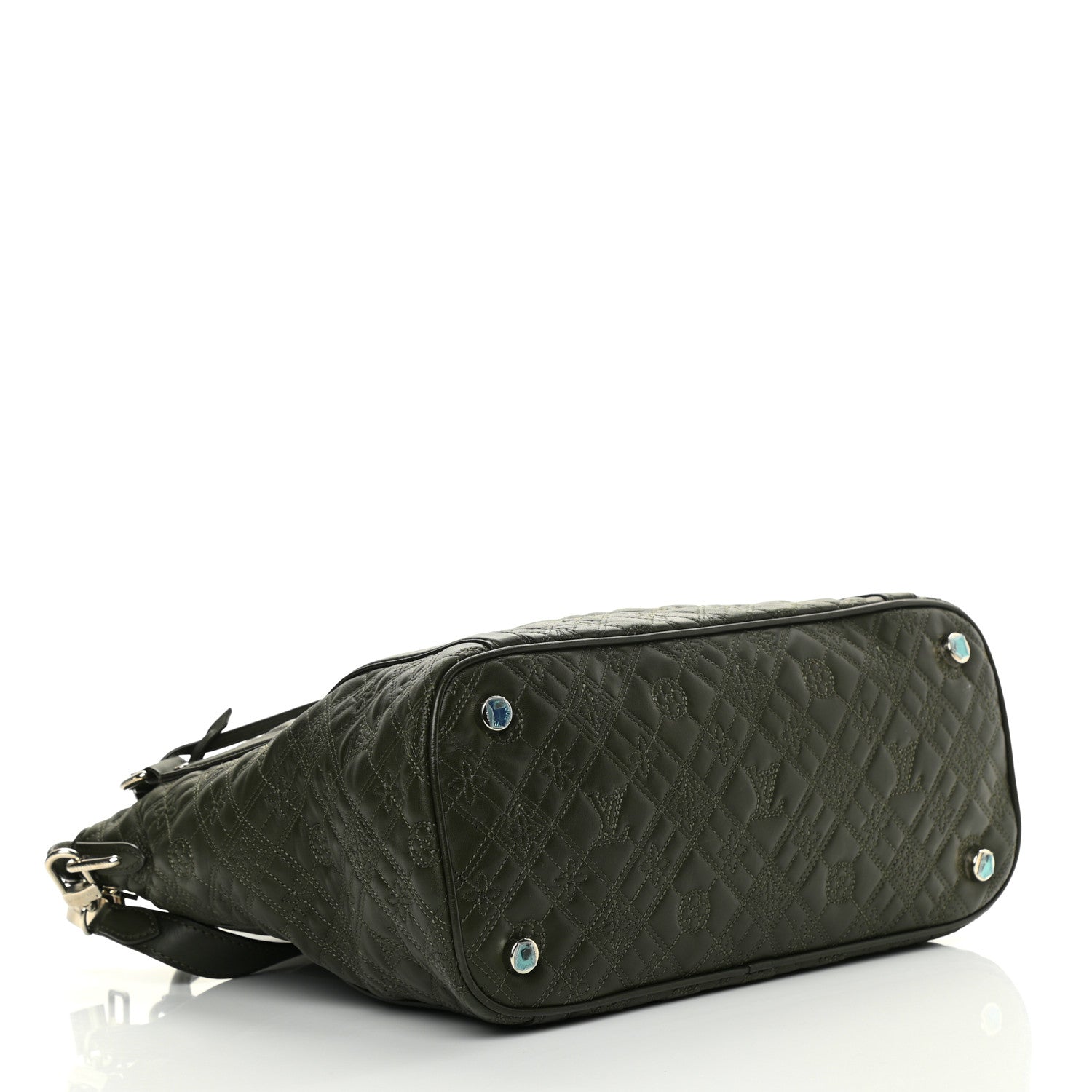Louis Vuitton Monogram Lambskin Antheia Ixia PM Vert Bronze 4 of 12
