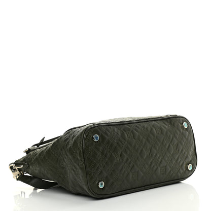 Louis Vuitton Monogram Lambskin Antheia Ixia PM Vert Bronze 4 of 12