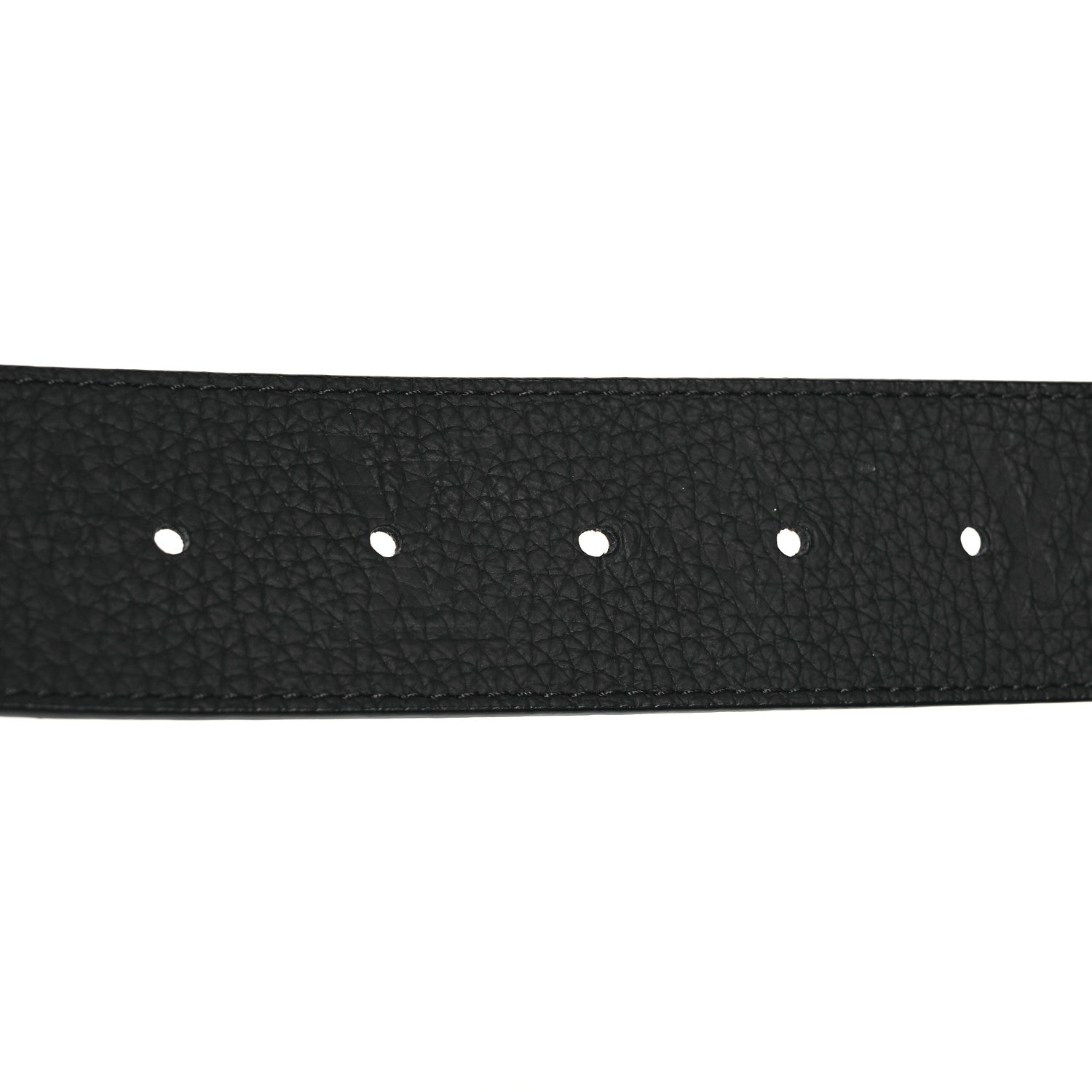 Louis Vuitton Taurillon Calfskin 40mm LV Initiales Reversible Belt 100 40 Black 3 of 7