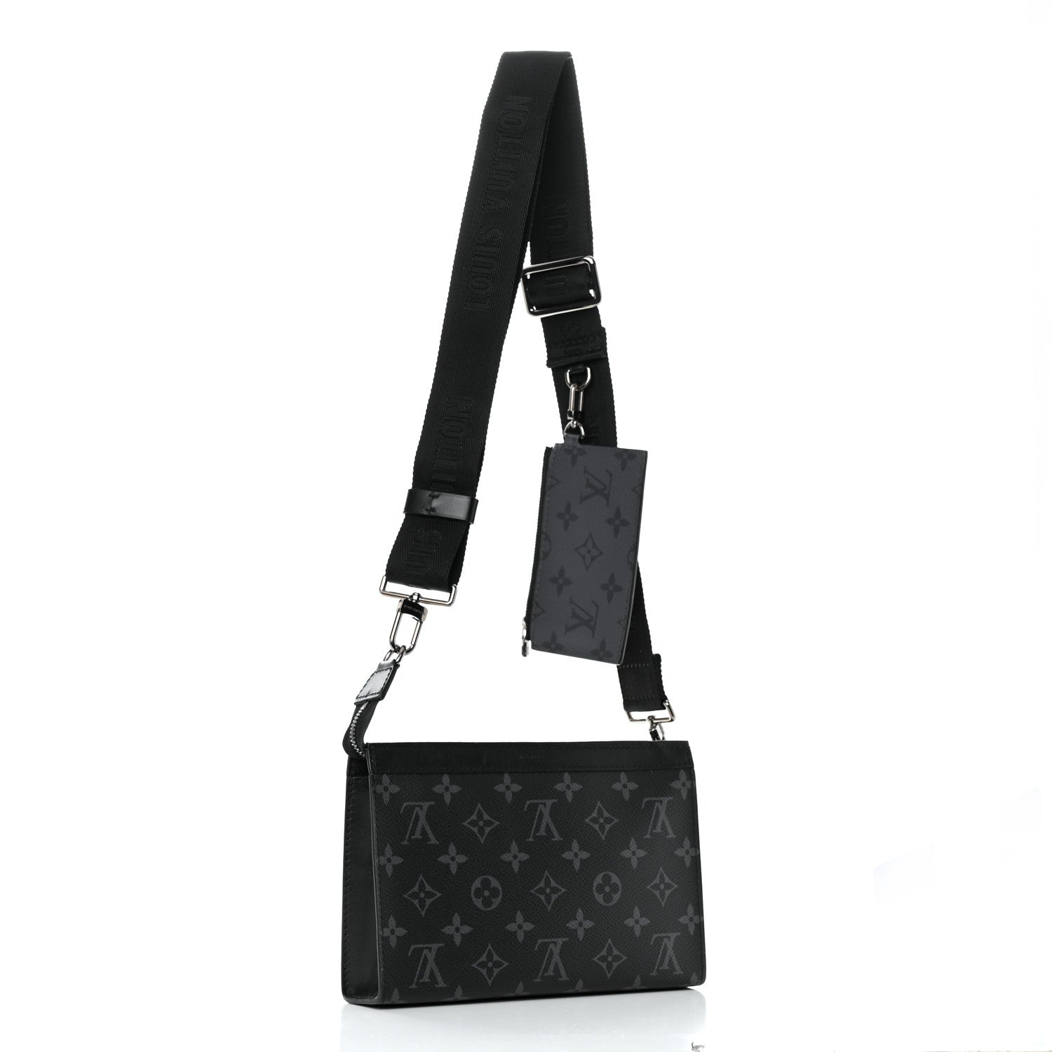 Louis Vuitton Reverse Monogram Eclipse Gaston Wearable Wallet 2 of 12