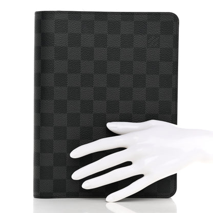 Louis Vuitton Damier Graphite Desk Agenda Cover 2 of 8