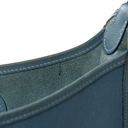 Hermes Epsom Vespa PM Blue Jean 18 of 19