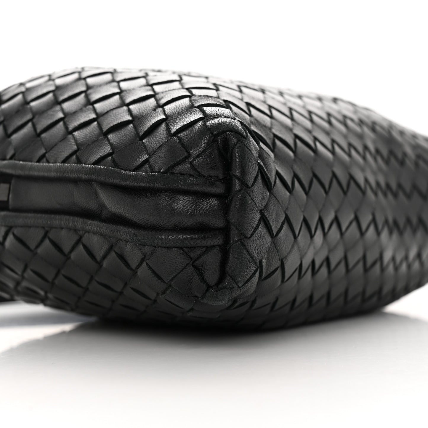 Nappa Intrecciato Nodini Bag Black