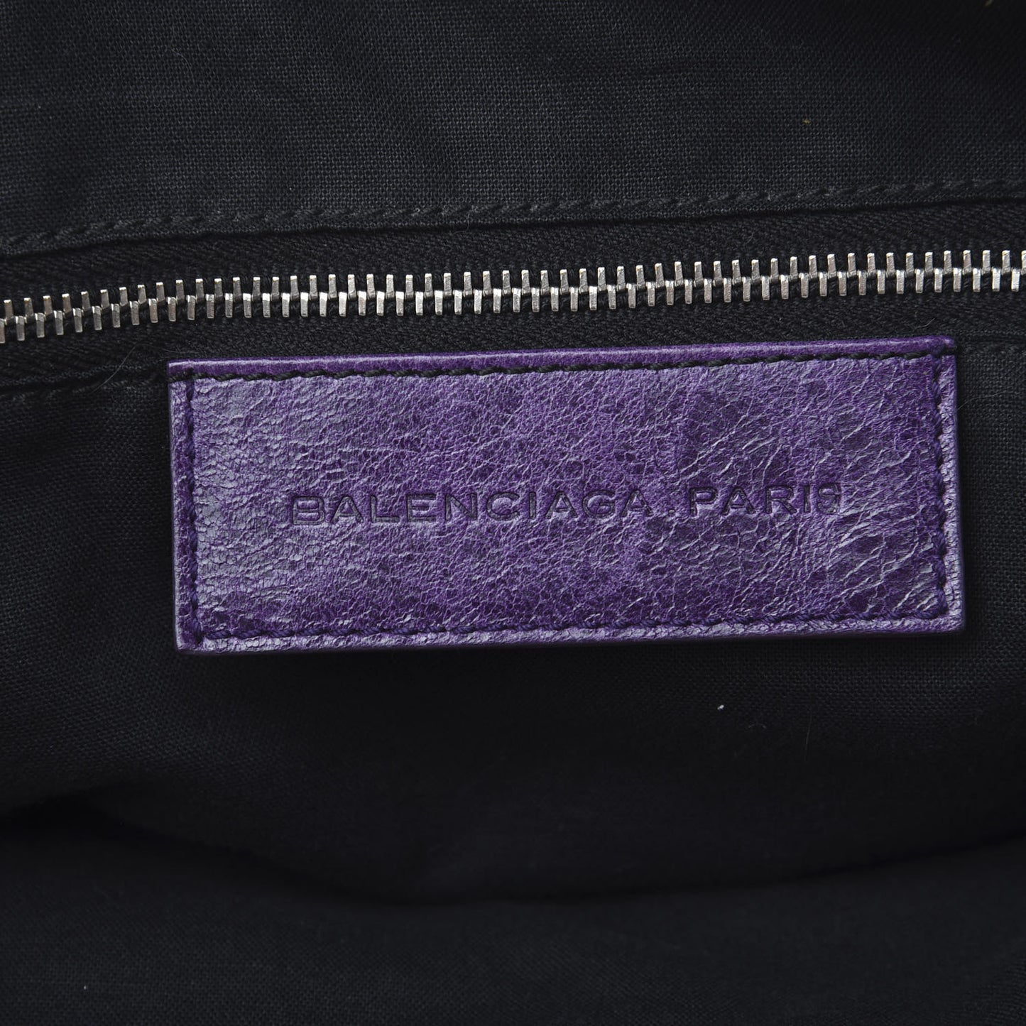 Agneau Giant 21 Silver Hardware Work Raisin