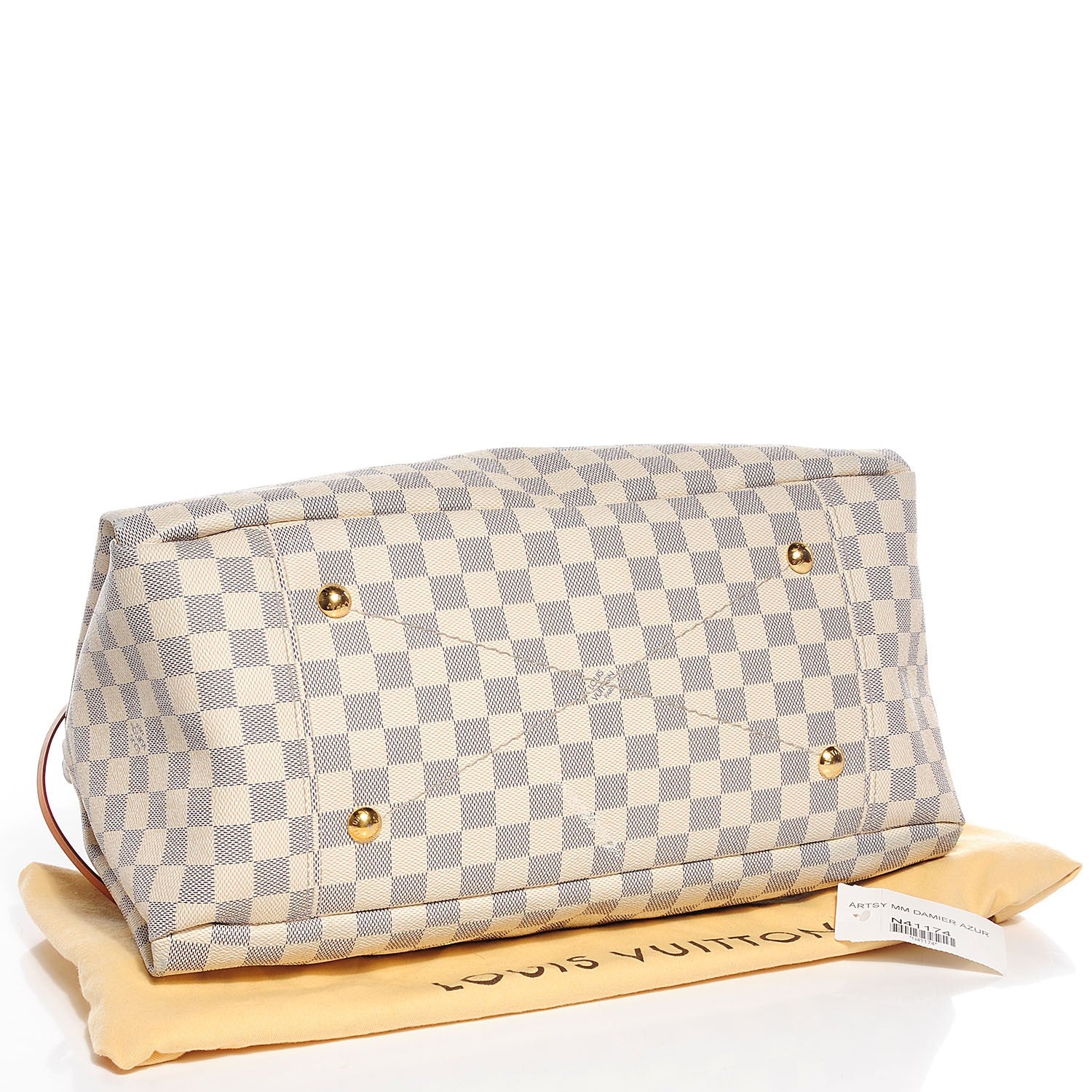 Louis Vuitton Damier Azur Artsy MM 4 of 7