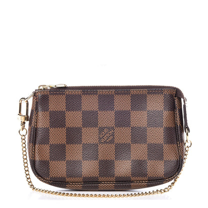 Louis Vuitton Damier Ebene Mini Pochette Accessories 1 of 8