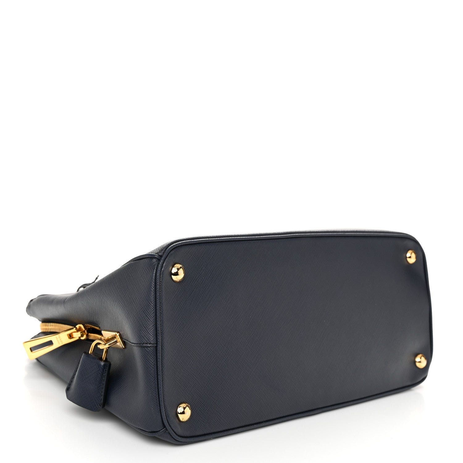 Prada Saffiano Lux Parabole Tote Baltico 4 of 10