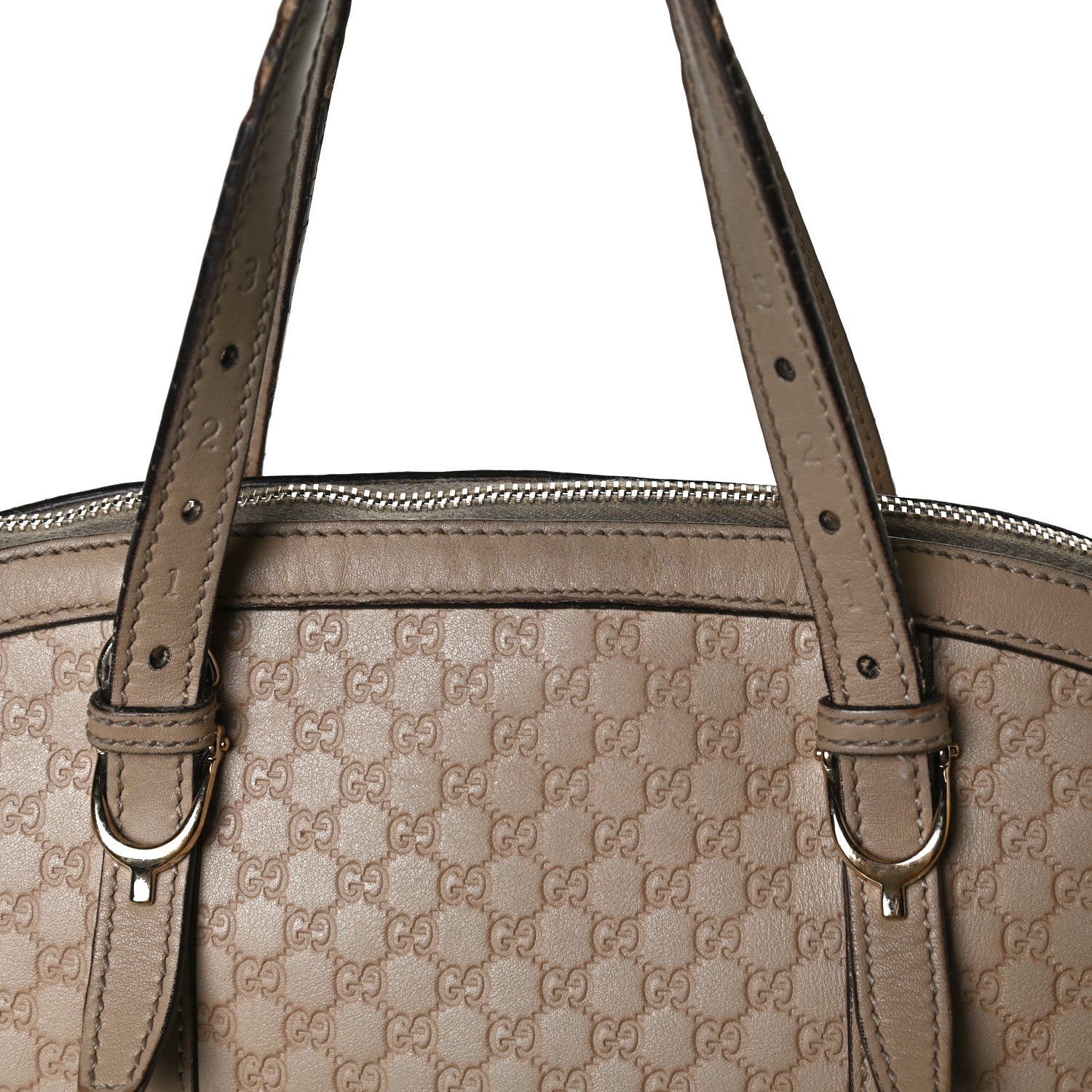 Gucci Microguccissima Small Nice Top Handle Dome Bag Beige 16 of 22