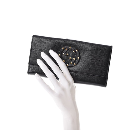 Gucci Calfskin Blondie Continental Wallet Black 2 of 9