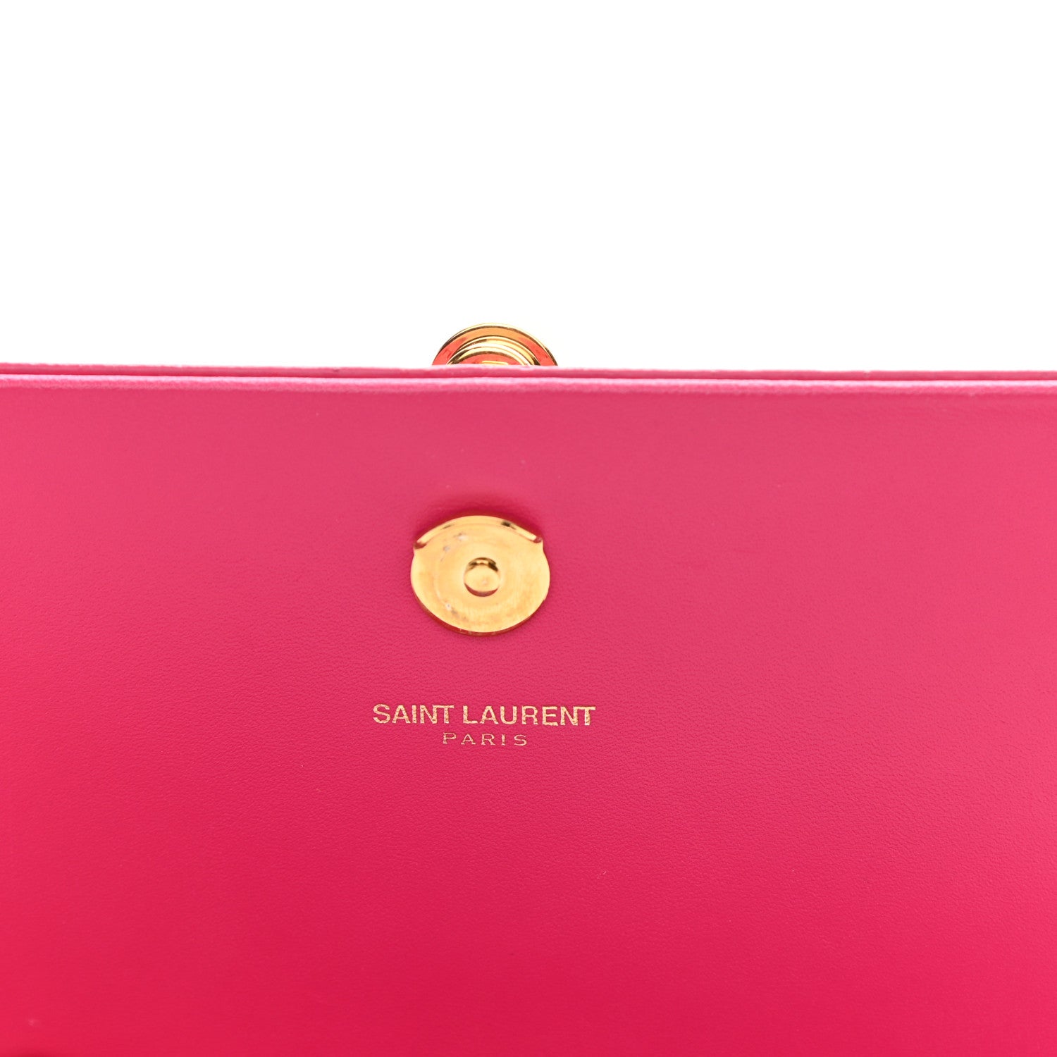 Saint Laurent Smooth Calfskin Medium Classic Monogram Kate Tassel Satchel Fuchsia 6 of 15