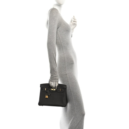 Hermes Togo Birkin 25 Bai Brun 3 of 14