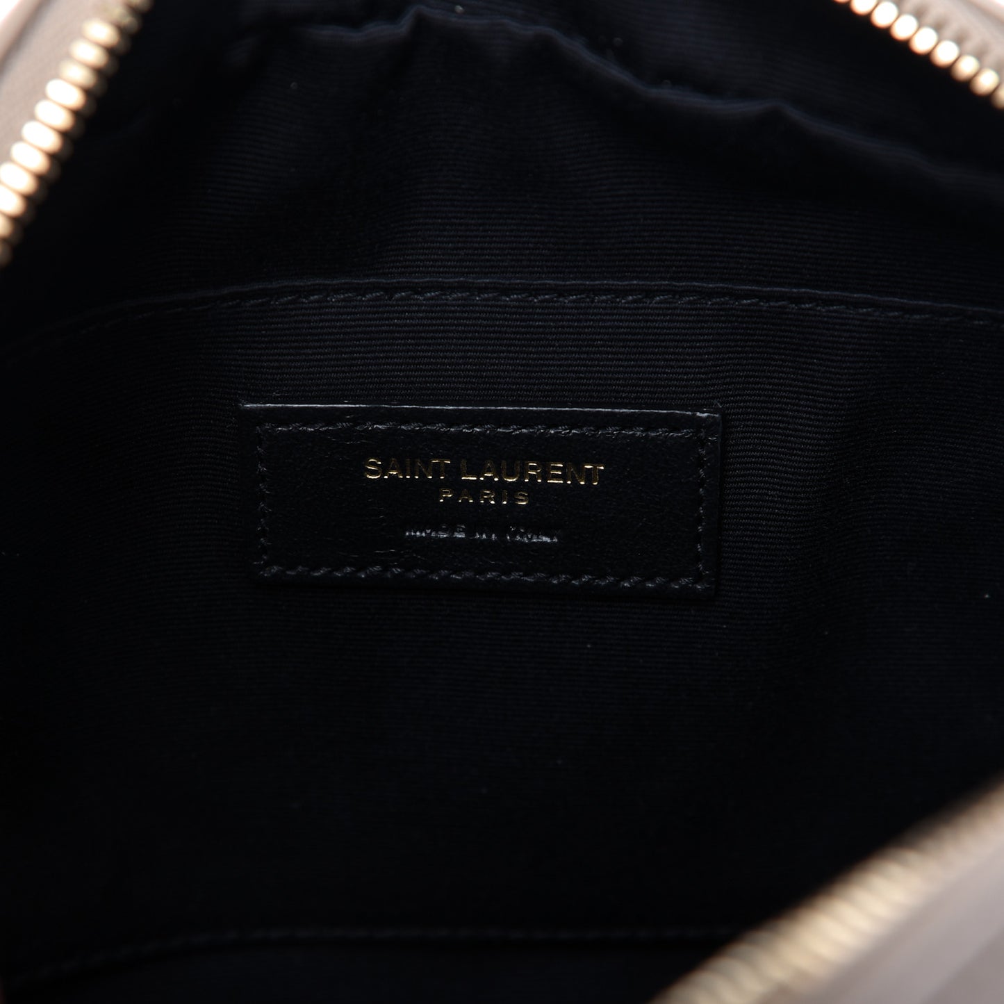 Calfskin Matelasse Monogram Lou Camera Bag Dark Beige