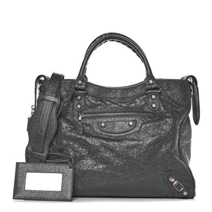 Balenciaga Agneau Giant 12 Silver Hardware Velo Gris Fossile Anthracite 1 of 15