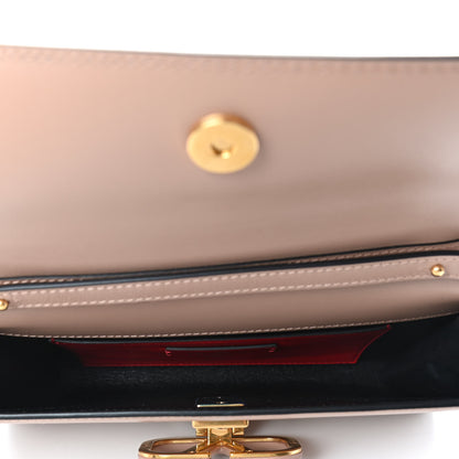 Valentino Garavani Calfskin VSling Clutch With Shoulder Strap Rose Cannelle 4 of 4