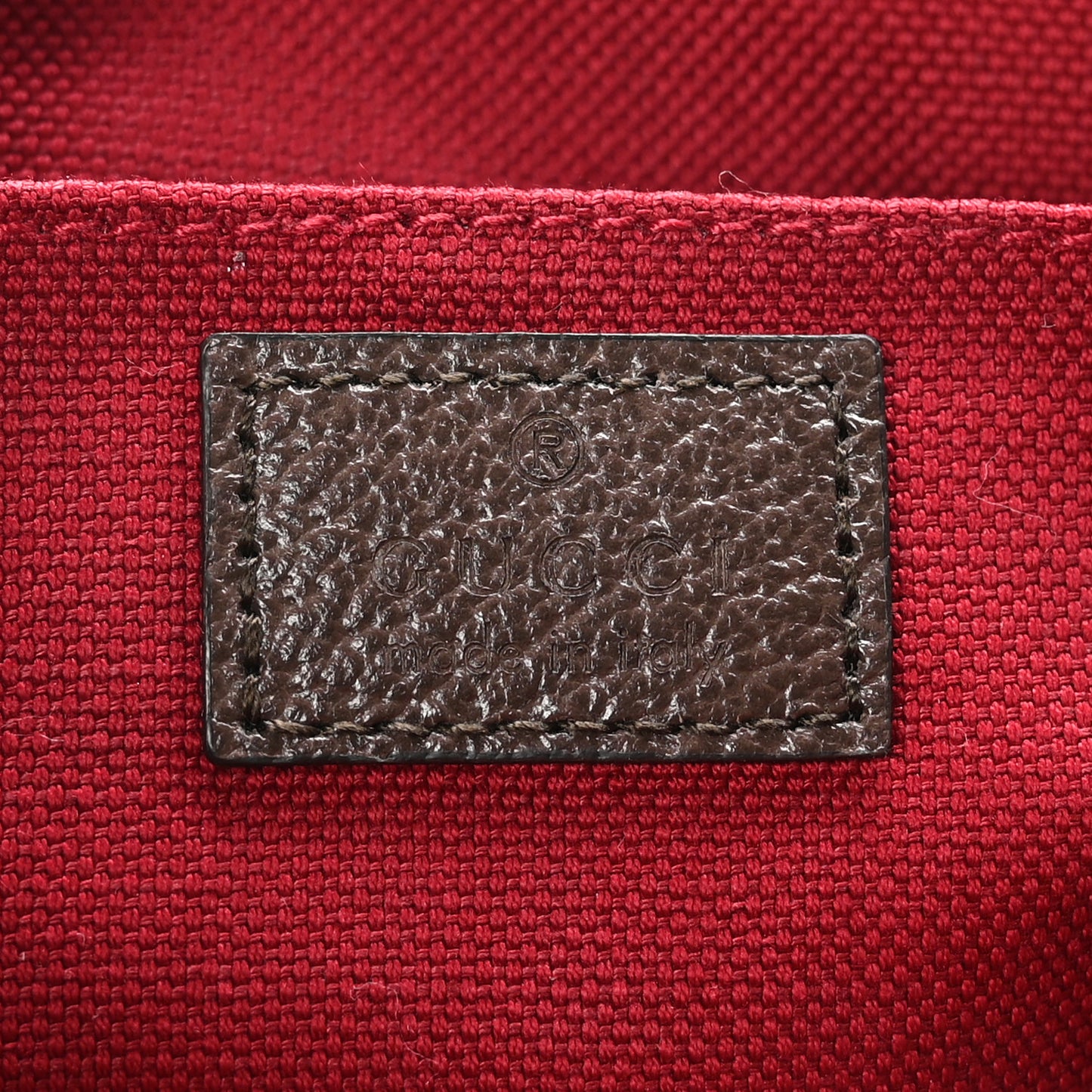 GG Supreme Monogram Textured Dollar Calfskin Retro Interlocking G Flap Messenger Bag Beige Ebony New Acero