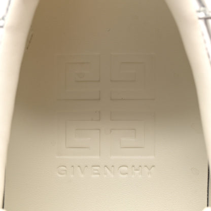 Givenchy Calfskin Band Logo Womens City Sneakers 39 Silvery 8 of 14