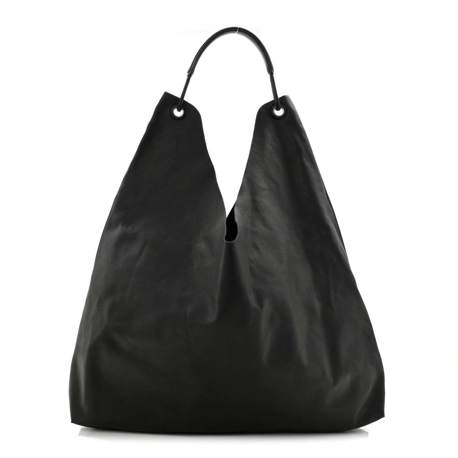 The Row Lambskin Bindle Three Bag Black 1 of 10