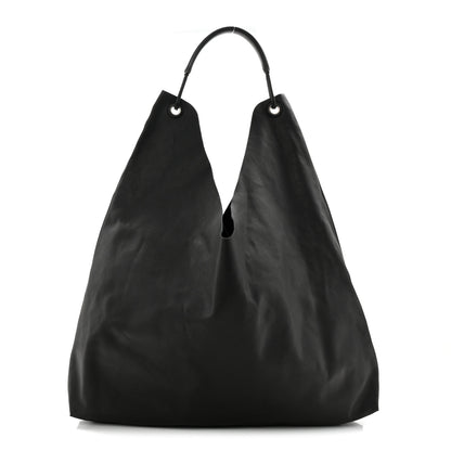 The Row Lambskin Bindle Three Bag Black 1 of 10