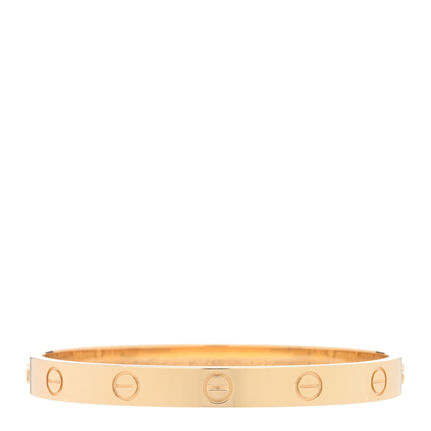 18K Yellow Gold LOVE Bracelet 16