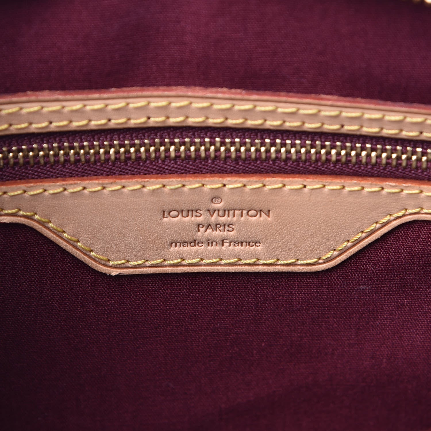 Louis Vuitton Vernis Brea MM Rouge Fauviste 7 of 13