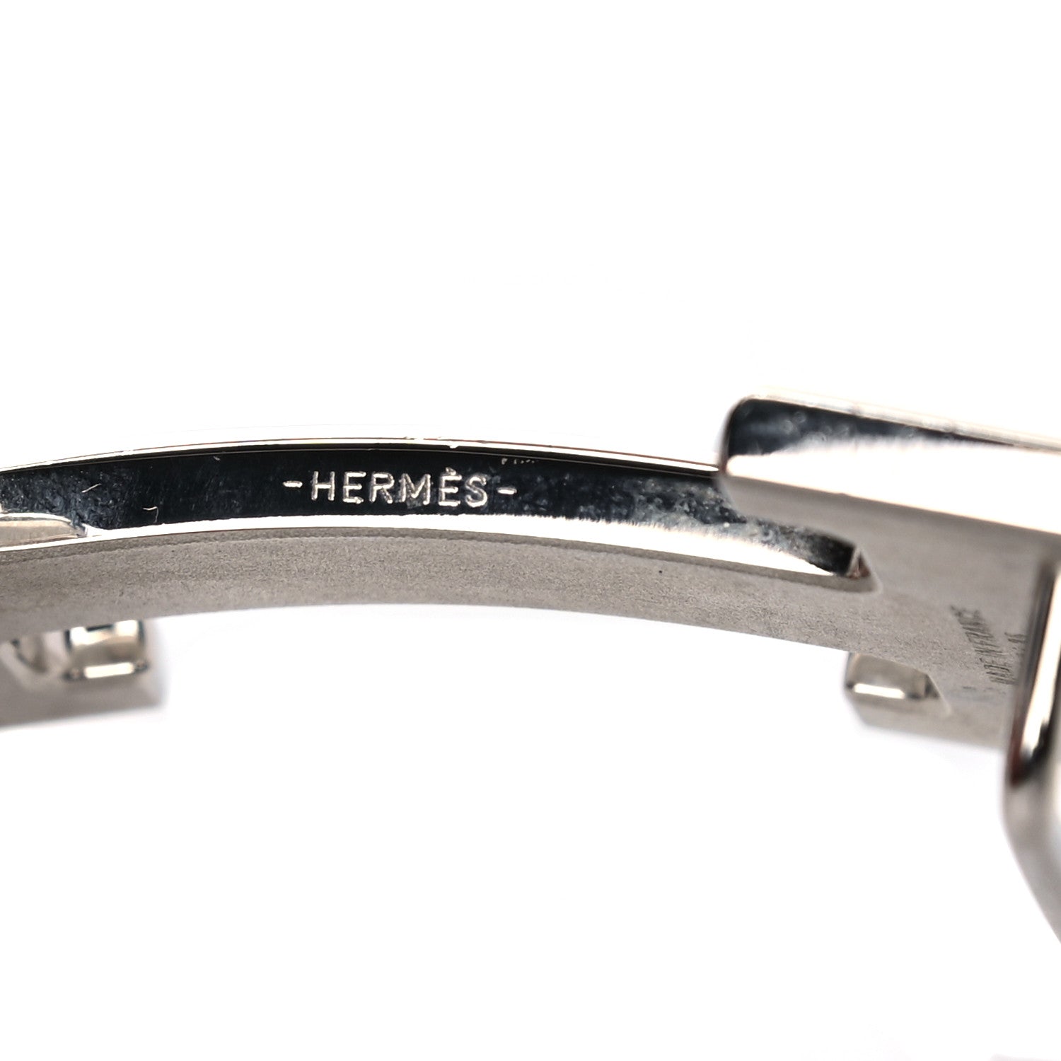 Hermes Box Togo 32mm H Belt 75 Black Gold 3 of 10