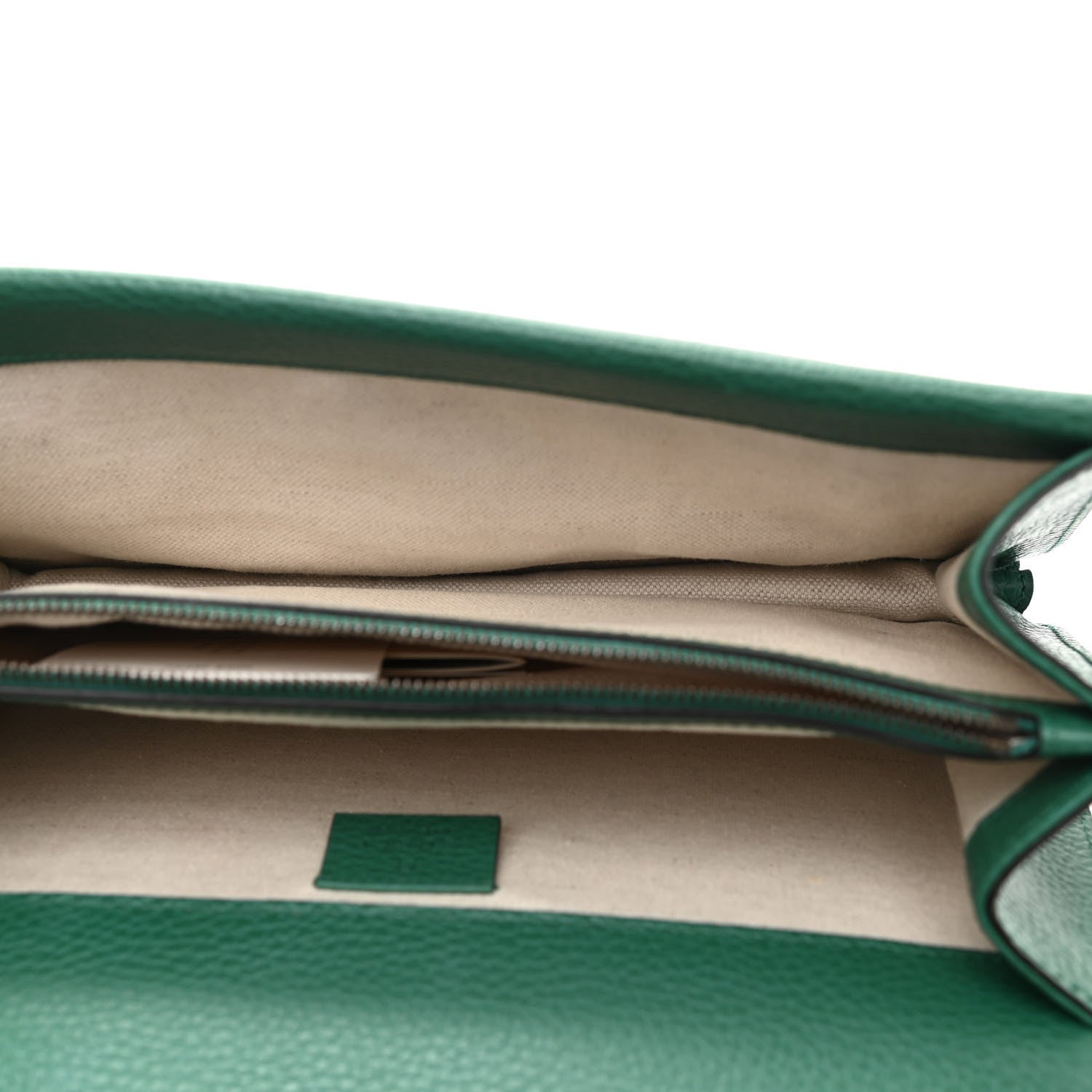 Gucci Pebbled Calfskin Small Dionysus Shoulder Bag Emerald 5 of 11