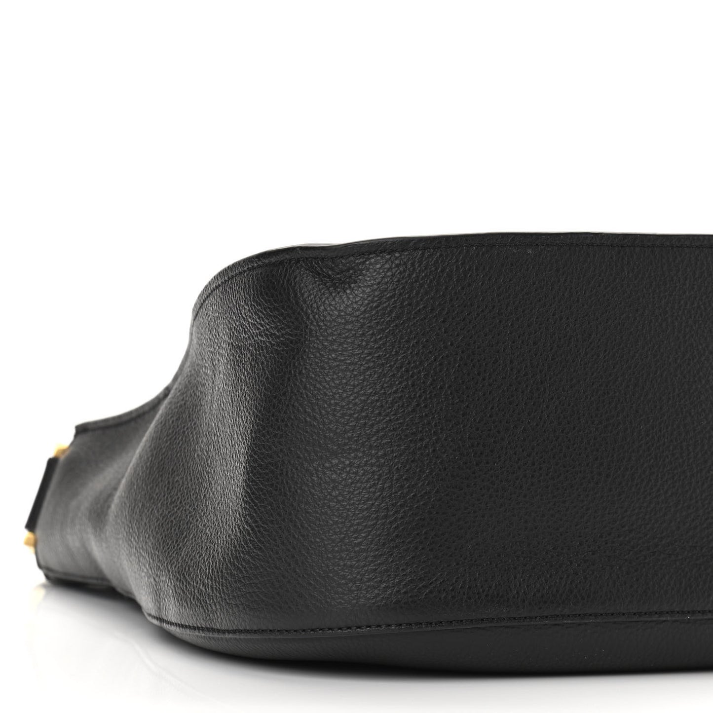 Calfskin Marcie Hobo Black