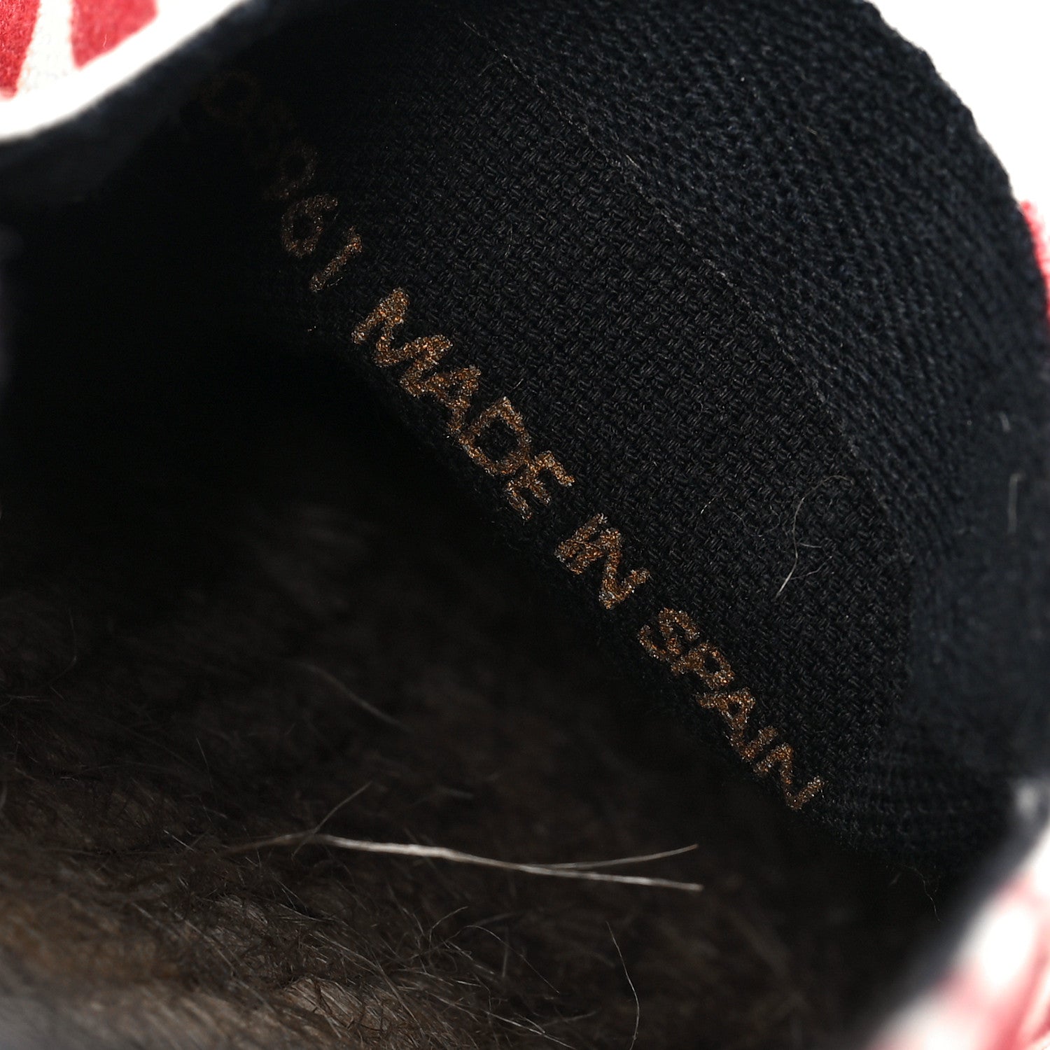 Saint Laurent Lip Print Canvas Espadrilles 39.5 Bianco Rosso Black 10 of 11