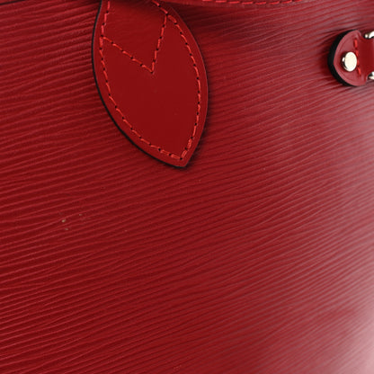 Louis Vuitton Epi Neverfull MM Coquelicot 10 of 10