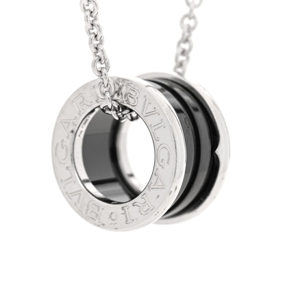 Bulgari Sterling Silver Ceramic Save The Children Pendant Necklace 4 of 6