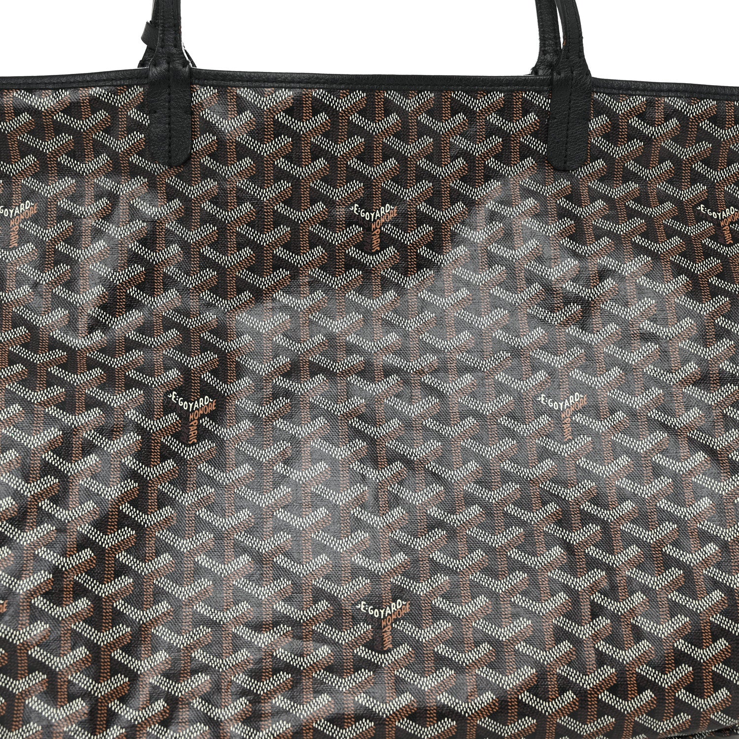 Goyard Goyardine Saint Louis GM Black 9 of 14